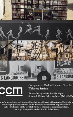 CCM Welcome Session Flyer