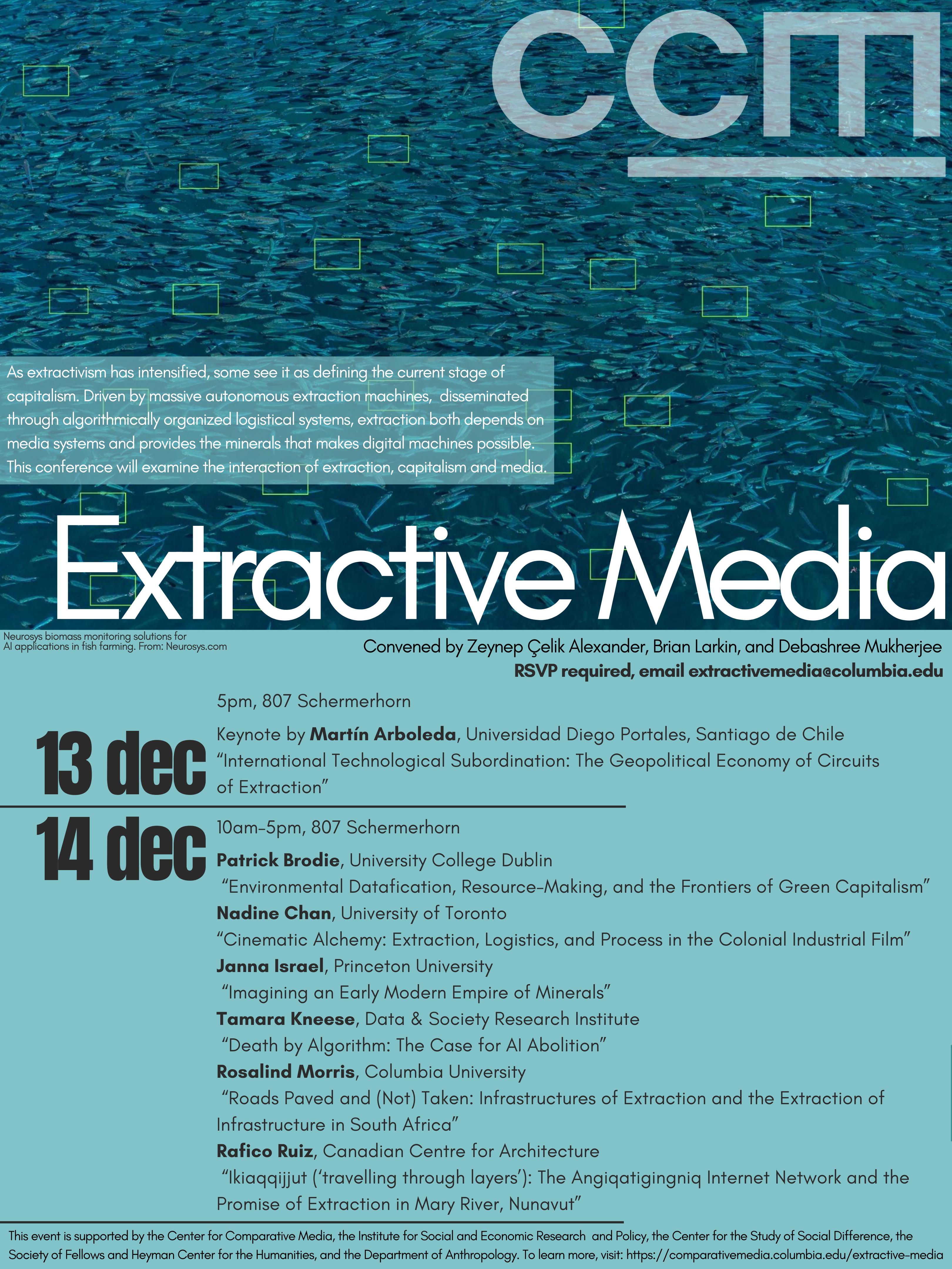 Extractive Media Conference Poster